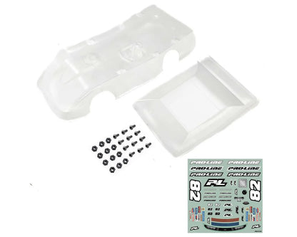 Pro-Line Dirt Late Model Tombstone Hi-Performance 1/12 Pre-Trimmed (Clear)