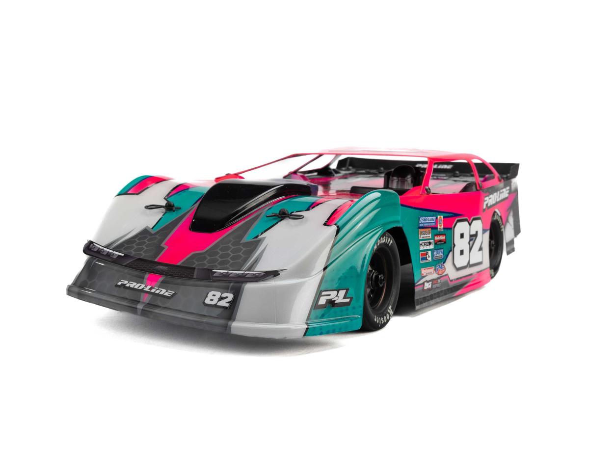 Pro-Line Dirt Late Model Tombstone Hi-Performance 1/12 Pre-Trimmed (Clear)