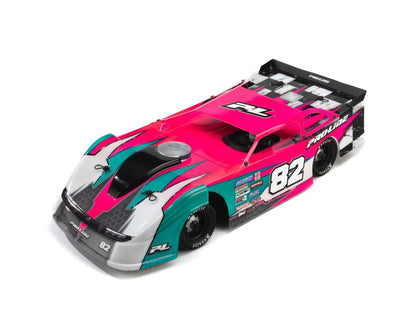 Pro-Line Dirt Late Model Tombstone Hi-Performance 1/12 Pre-Trimmed (Clear)