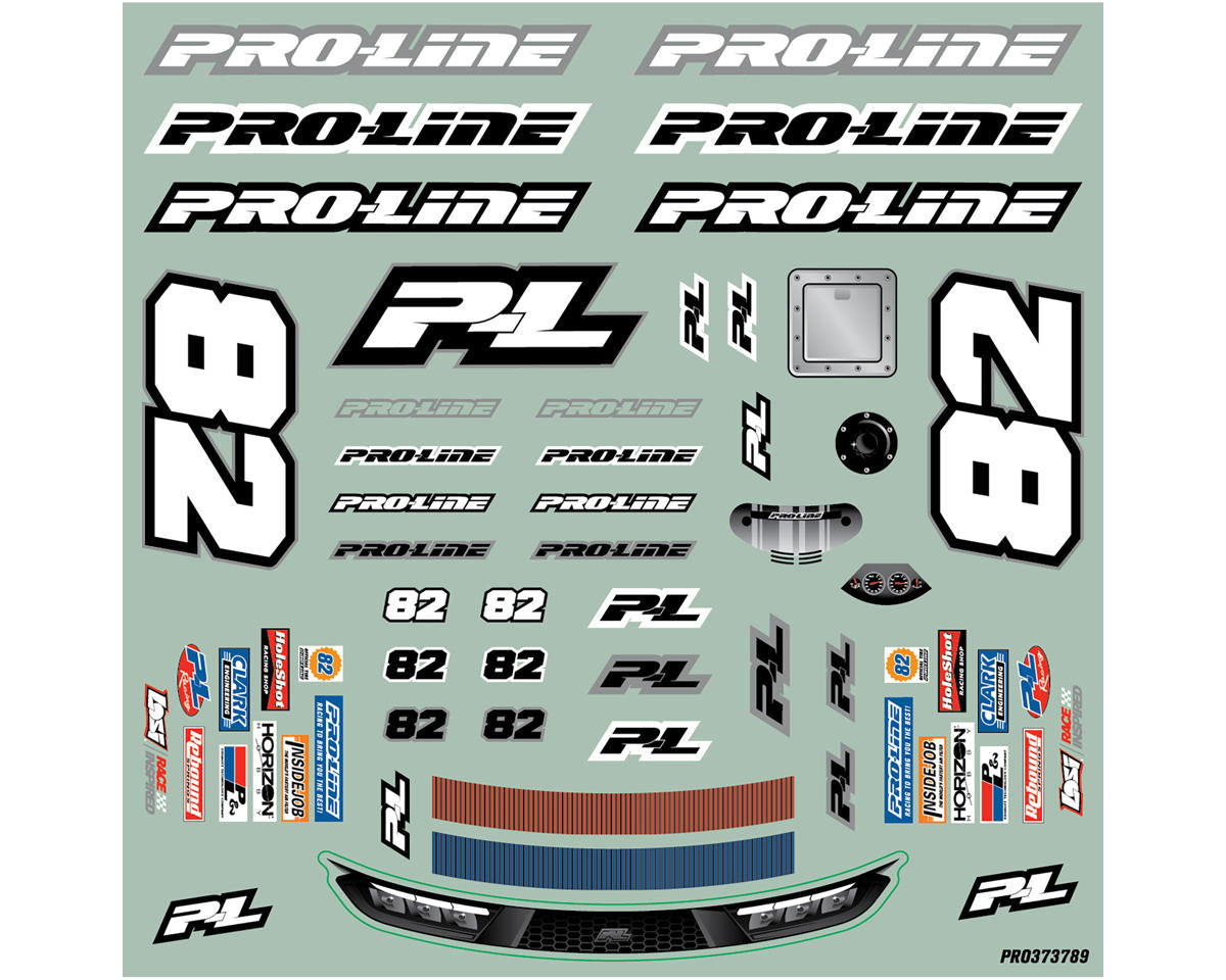 Pro-Line Dirt Late Model Tombstone Hi-Performance 1/12 Pre-Trimmed (Clear)