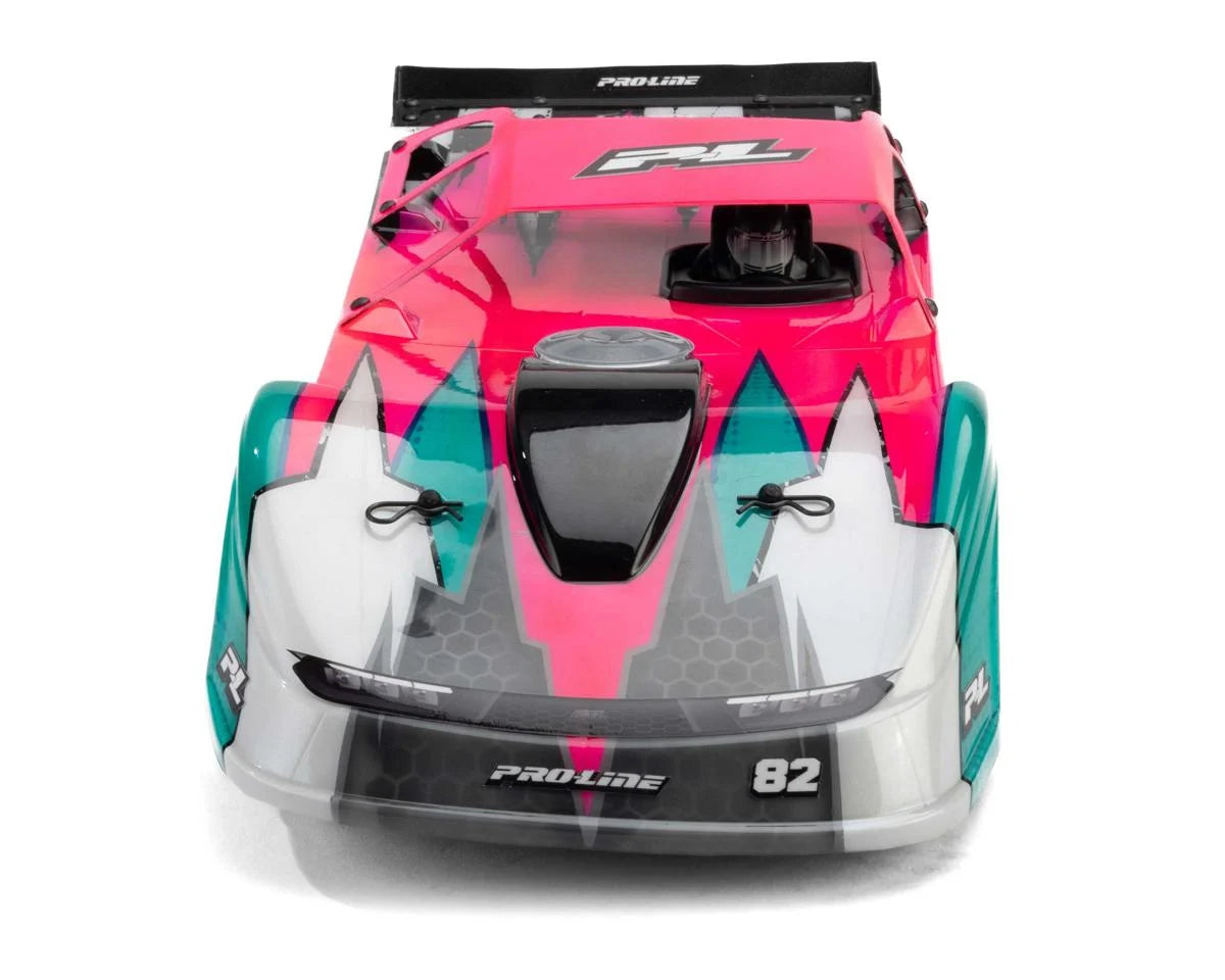 Pro-Line Dirt Late Model Tombstone Hi-Performance 1/12 Pre-Trimmed (Clear)