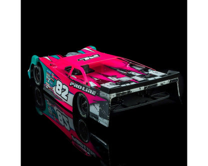 Pro-Line Dirt Late Model Tombstone Hi-Performance 1/12 Pre-Trimmed (Clear)