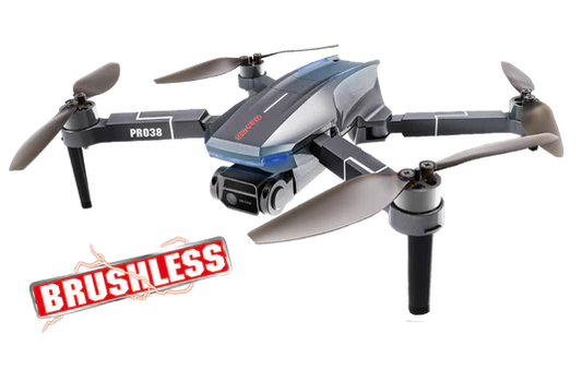 RC PRO PRO38 – BRUSHLESS 1080P FPV DUAL GIMBALE CAMERA DRONE