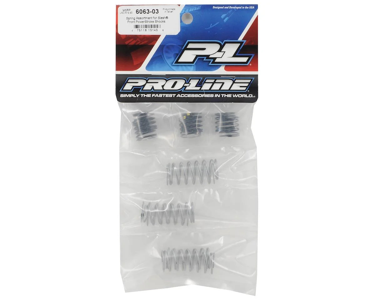 Pro-Line PowerStroke Front Shock Spring Tuning Set (6)