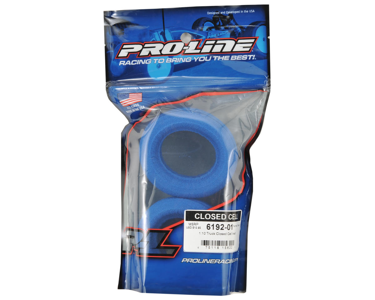 Pro-Line 1/10 Truck Closed Cell Foam Tire Inserts (2)