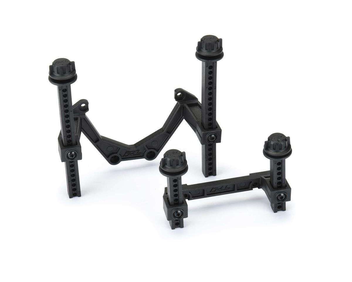 Pro-Line Extended Front & Rear Body Mount Kit for Traxxas Rustler 4x4