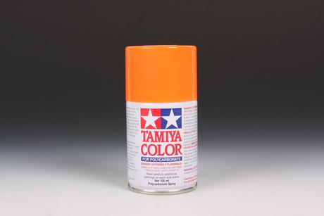 Tamiya Polycarbonate Paint PS-24 Fluorescent Orange