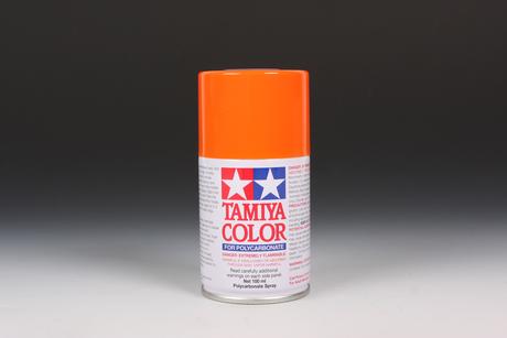 Tamiya Polycarbonate Paint PS-62 Pure Orange