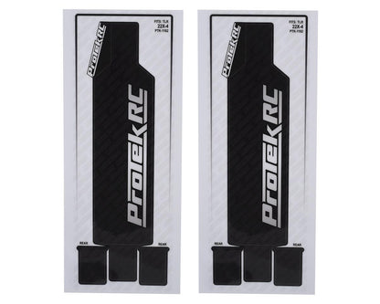 ProTek RC TLR 22X-4 "Thick" Precut Chassis Protective Sheet (2)