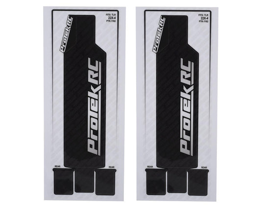 ProTek RC TLR 22X-4 "Thick" Precut Chassis Protective Sheet (2)
