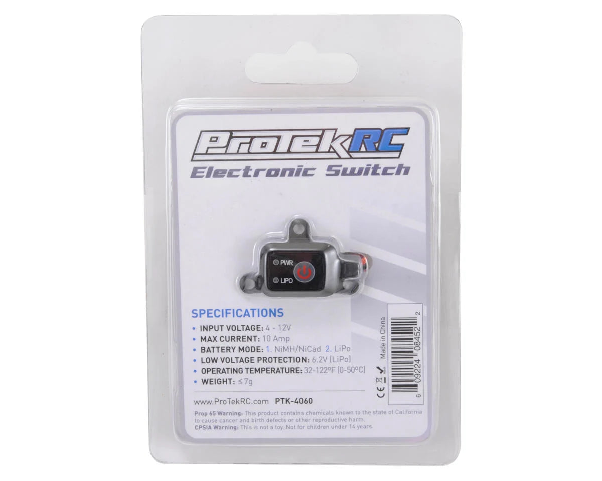 ProTek RC Electronic Switch w/Voltage Cutoff