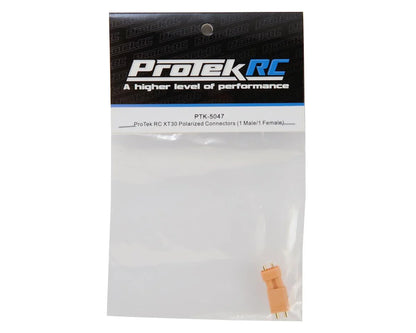 ProTek RC XT30 Polarized Connectors (1 Male/1 Female)