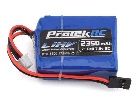 ProTek RC HV LiPo Receiver Battery Pack (HB/TLR 8IGHT) (7.6V/2350mAh) (w/Balancer Plug)