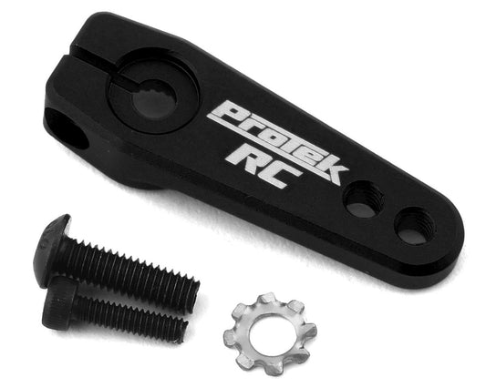 ProTek RC Aluminum Flat Clamping Servo Horn (Black) (25T-ProTek)