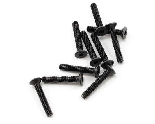 M3x18mm Flat Head Screws High Strength (10) Protek RC