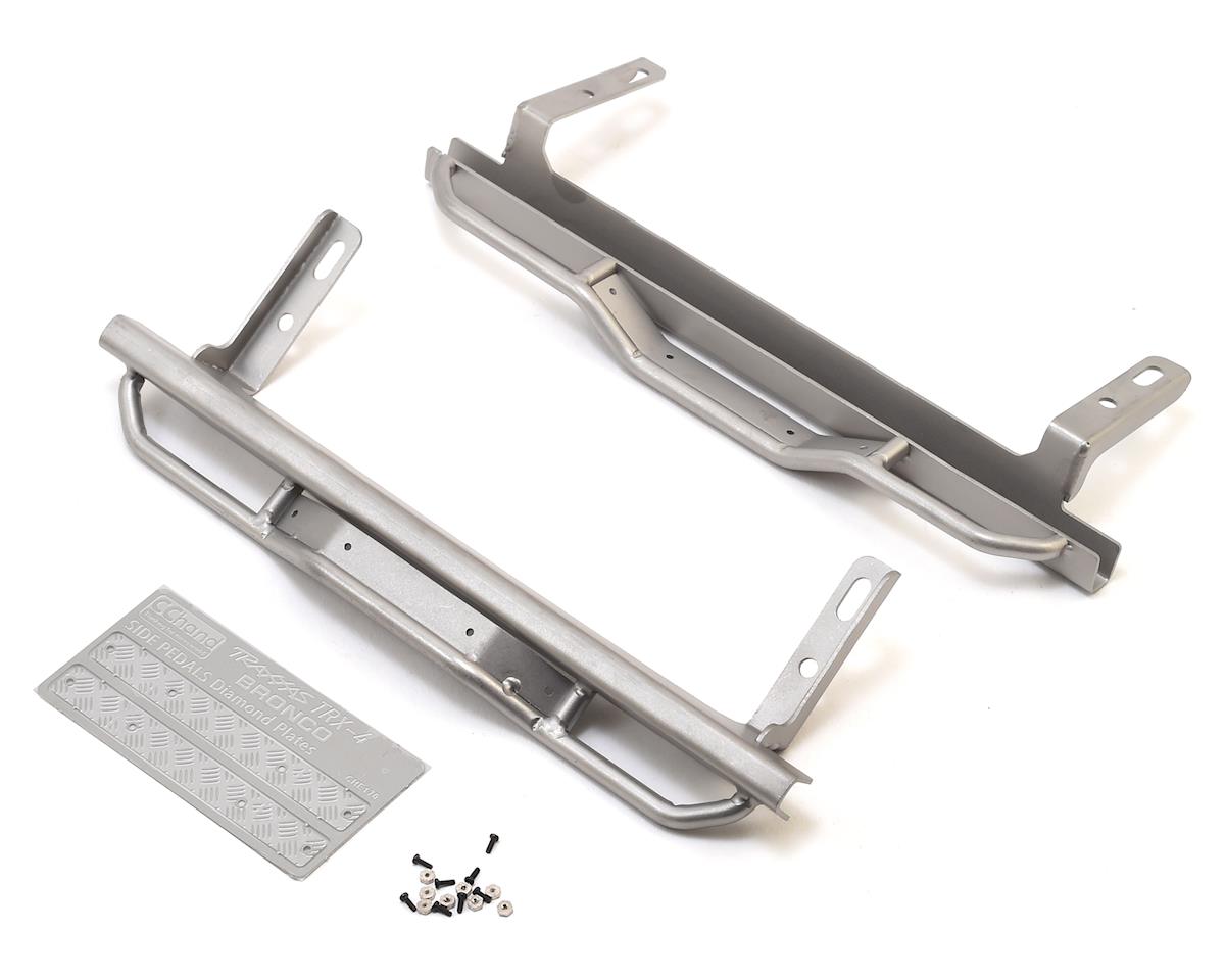 RC4WD CChand Ranch Side Step Sliders for Traxxas TRX-4 Bronco (Silver)