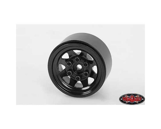 RC4WD Stamped Steel 1.0" Stock Beadlock Wheels (Black) (4)