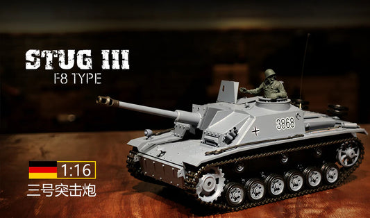 RC PRO Heng Long 1:16 German Stug III (F8 Type) Antitank vehicle