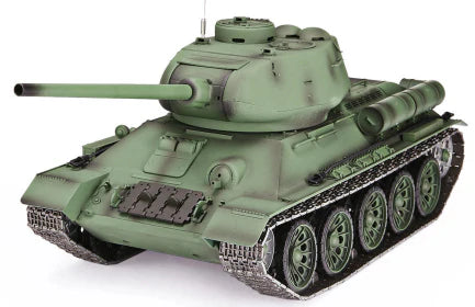 RC PRO Heng Long V7 1:16 Soviet Union T-34/85 RC Medium Tank - FULL PRO VERSION