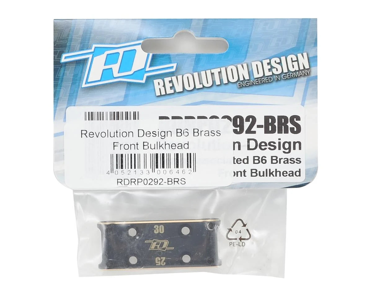 Revolution Design B6 Brass Front Bulkhead