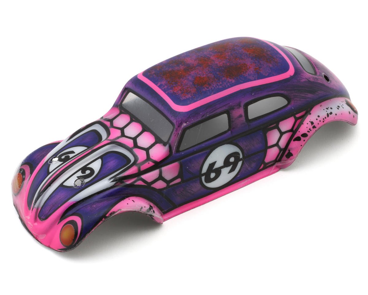 RadianZ Design Losi® Micro-B™ Rabitto Airbrush Pre-Painted Body (Pink 69)