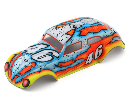 RadianZ Design Losi® Micro-B™ Rabitto Airbrush Pre-Painted Body (Snake 46)