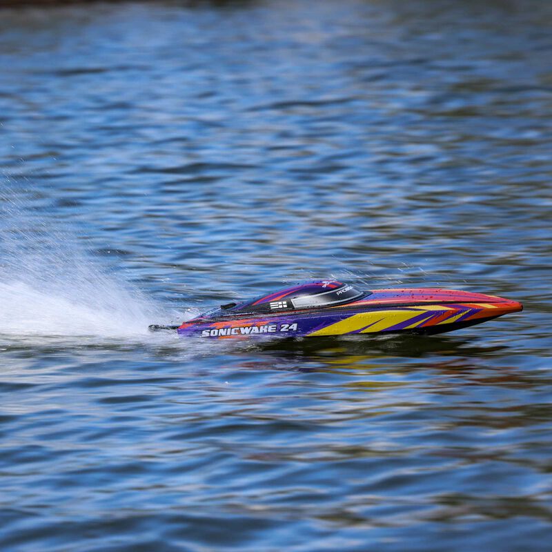 ***PRE-ORDER  Sonicwake 24" Self-Righting Brushless Deep-V RTR (Battery & Charger Included)