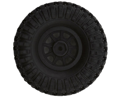Redcat Ascent 32 Pre-mounted 1/32 Rock Crawler Tires (Black) (4)