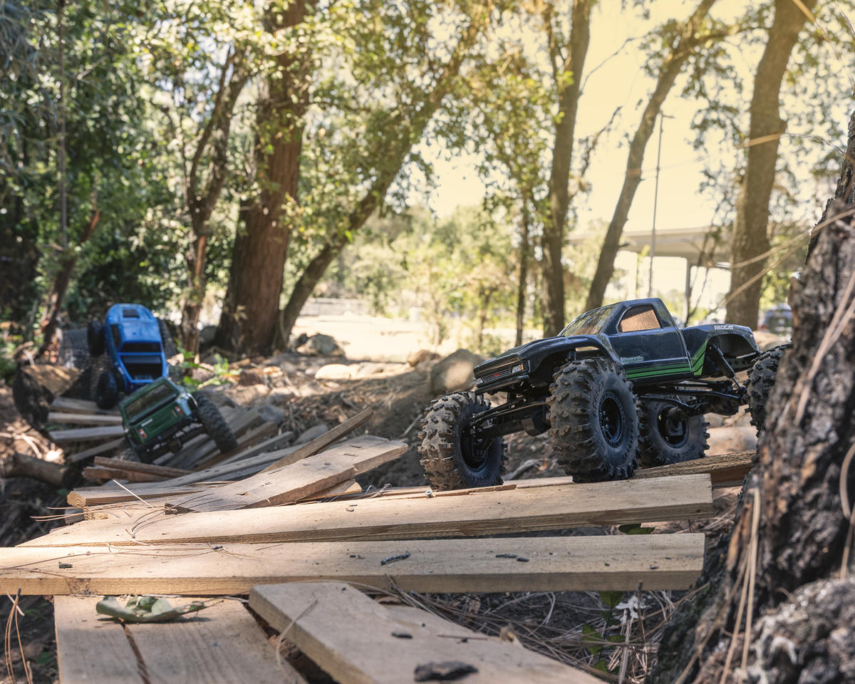 Redcat Vertex-10W 1/10 RTR 4WD Electric Brushless Rock Crawler (Dark Grey) (+24mm Wide Axles)