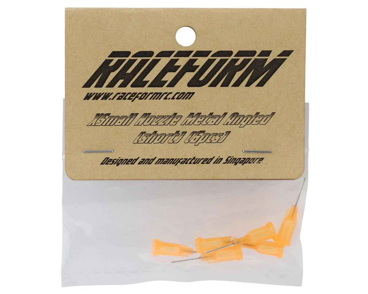 Raceform Metal Angled Tire Gluing Nozzle Tip (X-Small/On-Road) (6)