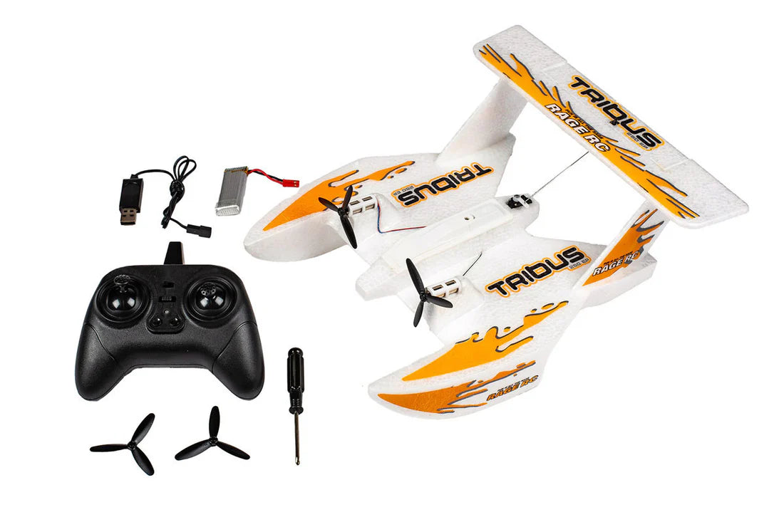 Rage RC Tribus 250 Electric Powered RTF Amphibious Aircraft