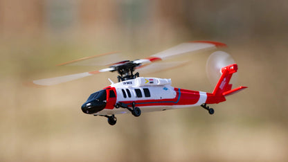Rage RC Hero-Copter BL, 4-Blade RTF Helicopter; Coast Guard