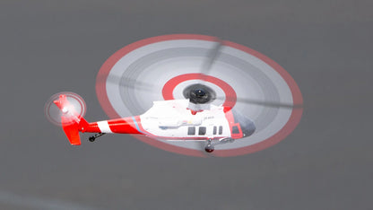 Rage RC Hero-Copter BL, 4-Blade RTF Helicopter; Coast Guard