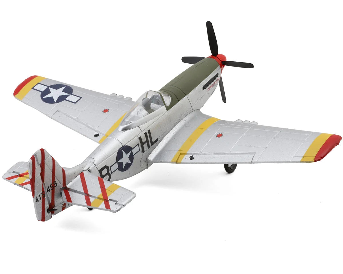 Rage RC P-51D Mustang Brushless Micro Warbird RFT (Ready-for-Transmitter) Electric Airplane (500mm) w/Pass
