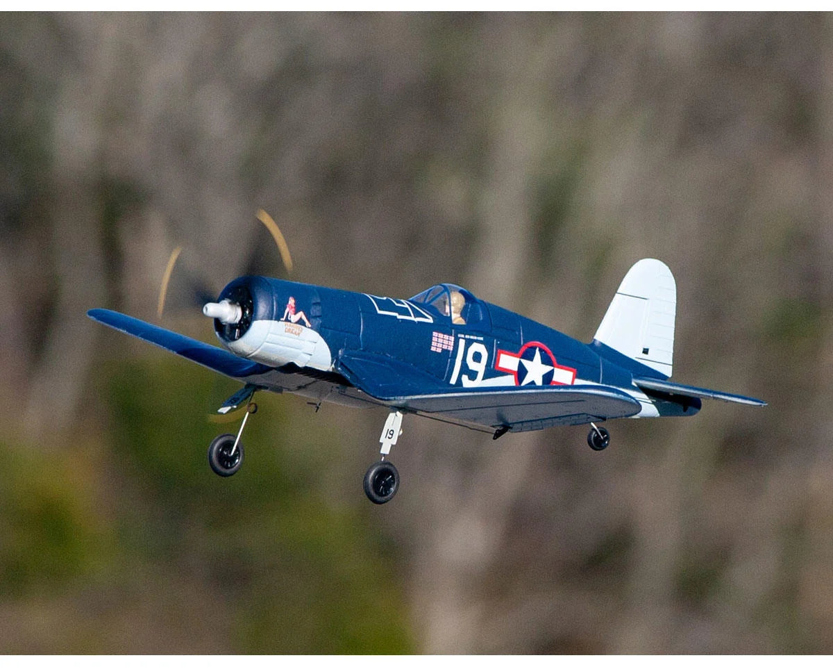 RAGE F4U Corsair Brushless Micro Warbird RTF Electric Airplane (500mm) w/Pass System