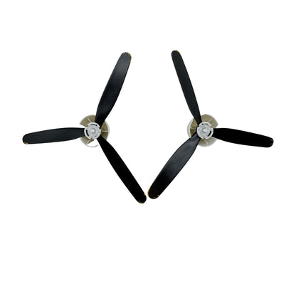 Rage RC 3-Blade Prop Assembly with Spinner (2); Spitfire BL