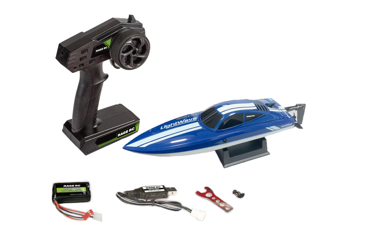 Rage RC LightWave Electric Micro RTR Boat