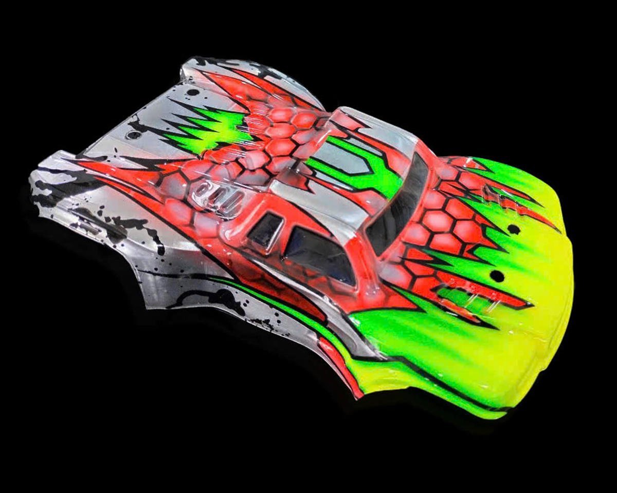 RadianZ Design Losi® Micro-B™ 1/24 Pre-Painted Short Course Truck Body (Titanoboa)