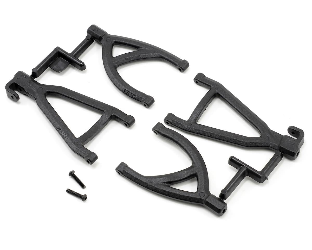 RPM - Rear Upper & Lower A-Arms for Traxxas 1/16 E-Revo (Black)