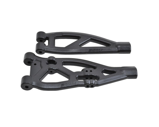 RPM - Arrma Kraton/Outcast Front Upper & Lower Suspension Arm Set (Black)