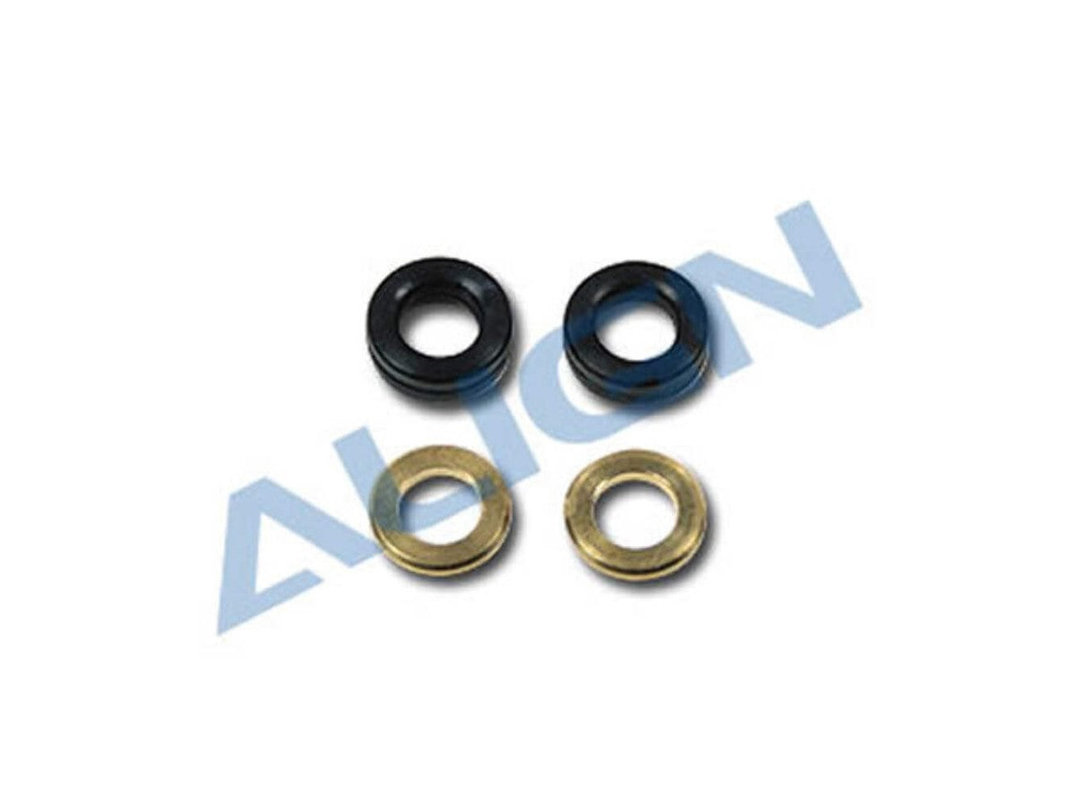 Align Damper Rubber Black 80 For T-Rex 500 H50022T