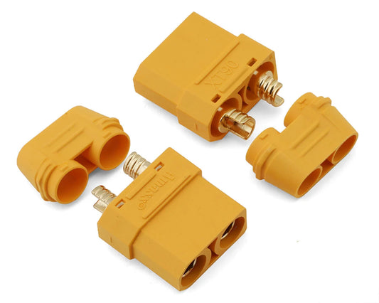 RaceTek XT90 Connectors Pair (Yellow)