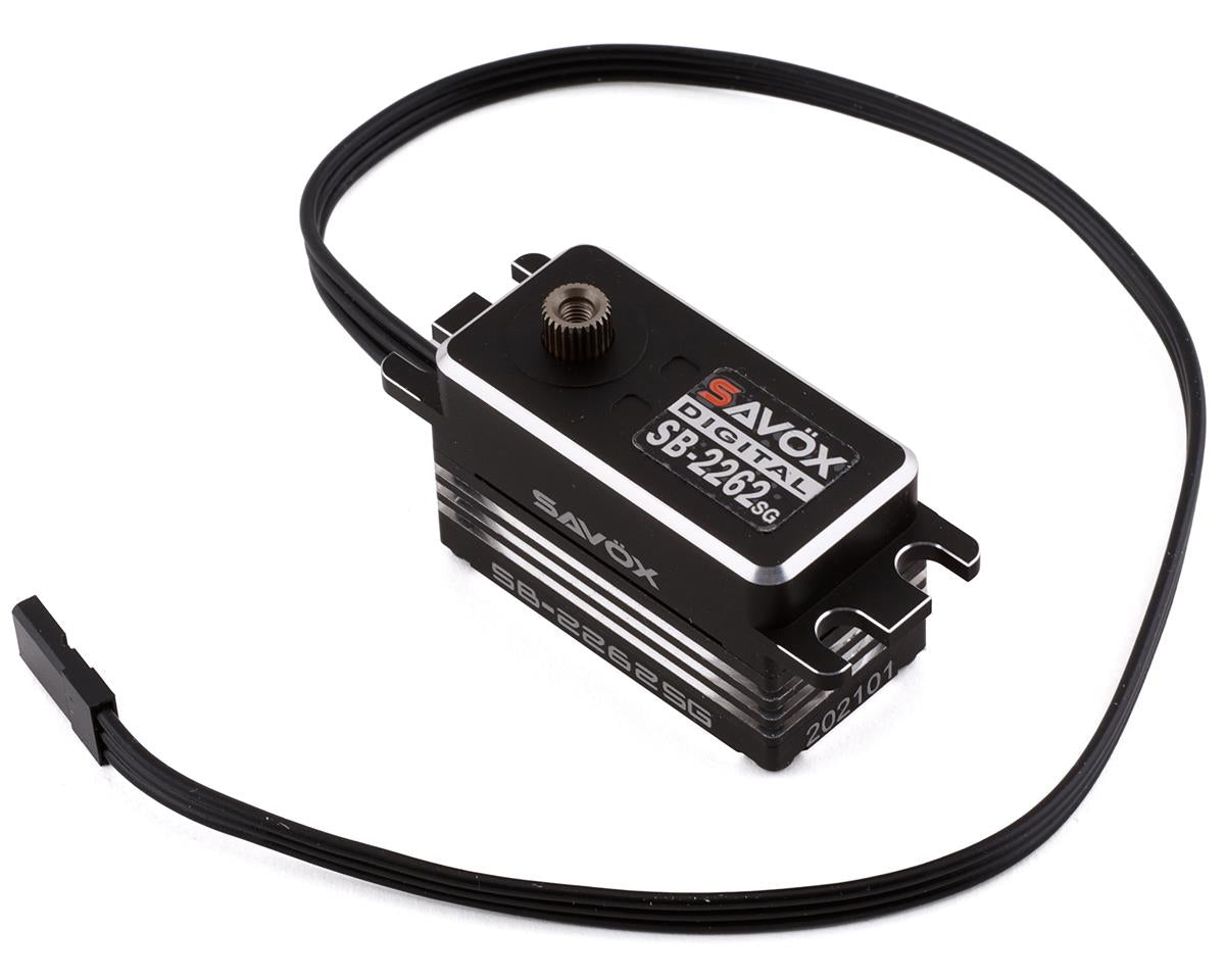 Savox SB-2262SG "High Torque" LP Brushless Steel Gear Digital Servo (High Voltage)