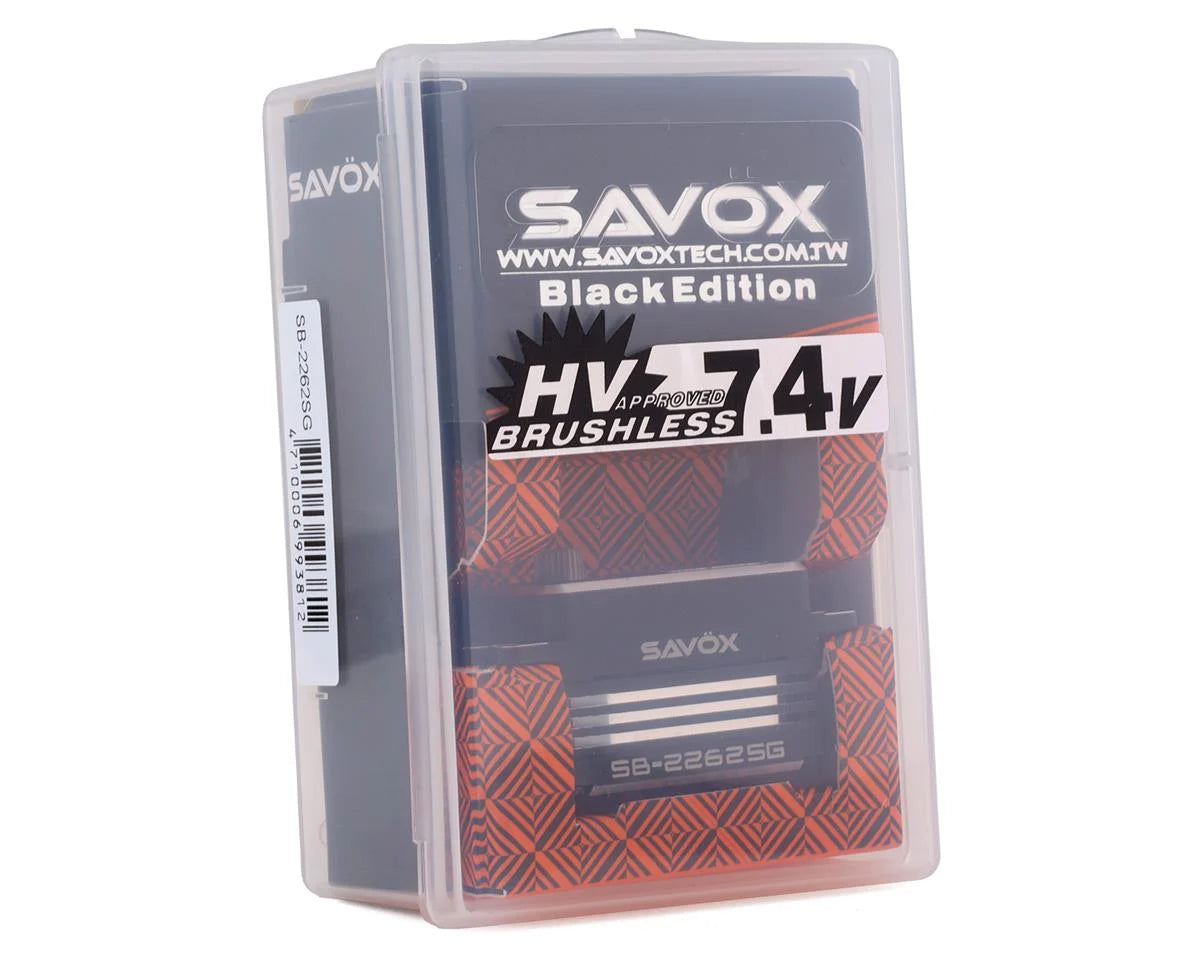 Savox SB-2262SG "High Torque" LP Brushless Steel Gear Digital Servo (High Voltage)