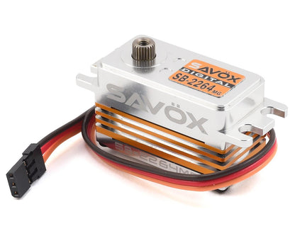 Savox SB-2264MG Low Profile Digital "High Speed" Brushless Metal Gear Servo (High Voltage)