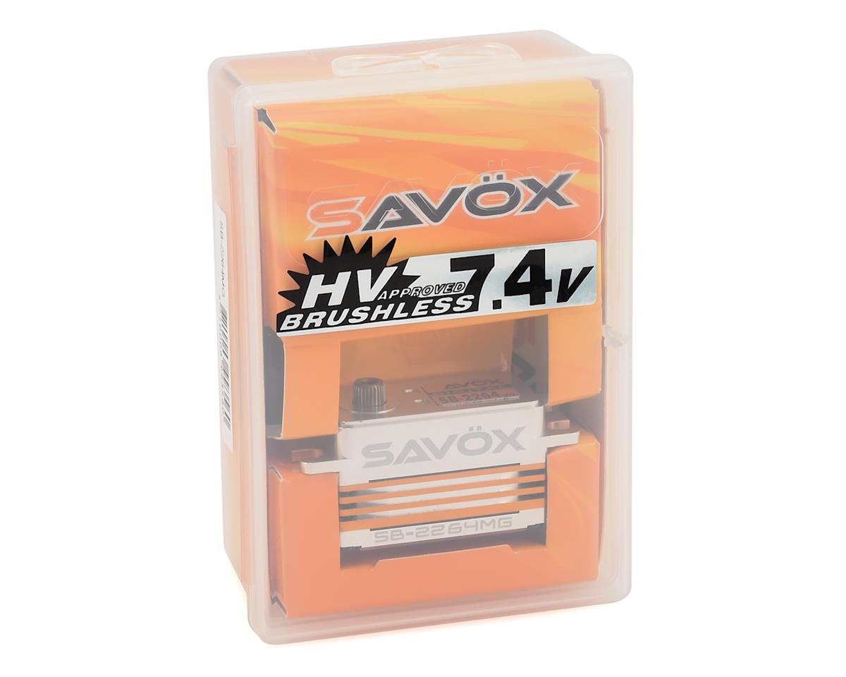 Savox SB-2264MG Low Profile Digital "High Speed" Brushless Metal Gear Servo (High Voltage)