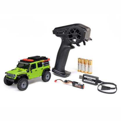 *** Pre-Order*** Axial 1/30 SCX30 Jeep Wrangler JLU 4X4 RTR Brushed Rock Crawler (Battery & Charger Included),