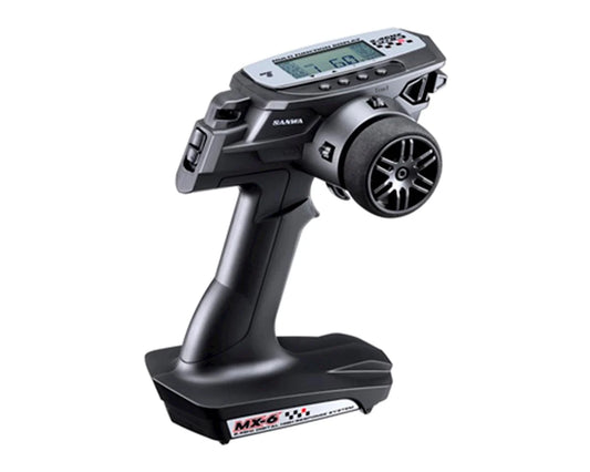 Sanwa - MX-6 FH-E 3-Channel 2.4GHz Radio System w/RX-391W 3-Channel Receiver