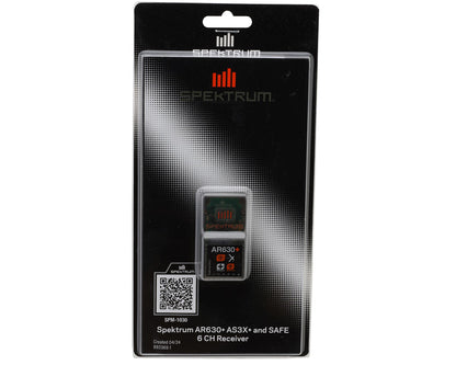 Spektrum RC AR630+ DSMX 6-Channel Aircraft Receiver w/AS3X+ & SAFE