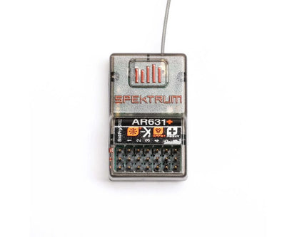 Spektrum RC AR631+ DSMX 6-Channel Aircraft Telemetry Receiver w/AS3X+ & SAFE